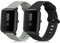 kwmobile 2X Sportarmband kompatibel mit Huami Amazfit Bip/Bip Lite Armband - Fitnesstracker Band Set aus TPU Silikon