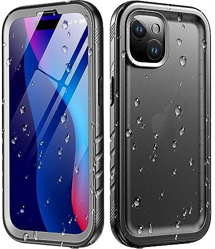 Cozycase für iPhone 14 Hülle (6.1) Wasserdicht 360 Grad Schutz Outdoor Panzerhülle - Stoßfest Komplett Staubschutz【Military Armor Protective Hardcase】 Wasserfest Handyhülle mit Kameraschutz