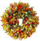 Ghzste 40cm Herbstkranz Haustür, Haustür Kranz mit Blatt, Kreis Girlande, Herbstkranz Haustür, Hochzeit, Wand, Zuhause, Thanksgiving-Dekor