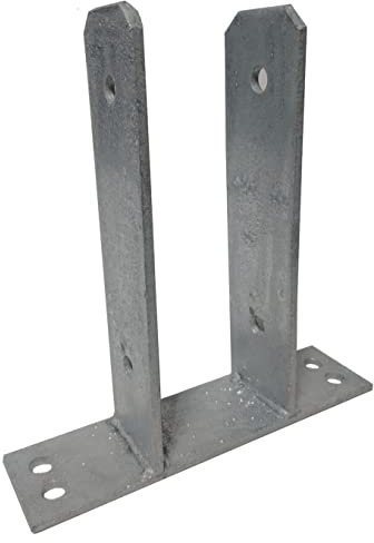 PERGOLA Post Support Heavy Duty Galvanised Bolt Down (TT Type) Foot Shoe Fence 71mm - 2.8