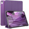 EAZY CASE - Coperchio di protezione per iPad Air 4 / Air 5 Smart Cover Tablet Smartcase per alzarsi in piedi, con funzione di stand Sleep Wake Up, in pelle sintetica, Viola