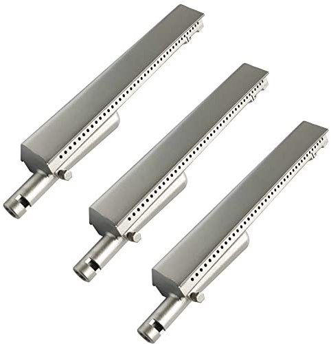 3 Stück 13 3/4 Zoll Heavy Duty Cast Stainless Steel BBQ Grill Brenner Ersatzteile für Charbroil, Centro, Front Avenue, Costco Kirkland, Thermos Gasgrills Save Your Old Grill