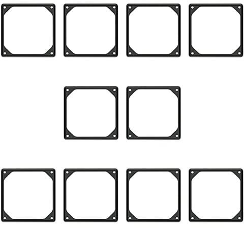 Fuzzbat 10Pcs 120Mm Anti-Vibration Silicon Fan Gasket Fan Shock Pad for PC Computer Case Fan