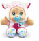 VTech Little Love, Luna, Meine Puppe mit magischen Sternen, Kuschelpuppe, Plüsch, Nachtlicht mit Sternenprojektion, Geschenk für Kinder von 18 Monaten bis 6 Jahren – Inhalt in Französisch, Weiß