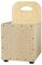 Cajon Trommel Holzkiste Trommel aus Lindenholz mit Rückenlehne Mini Drum für Anfänger Schlaginstrument (HOLZ)