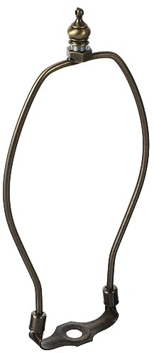 Housoutil 3 Stk Schirmhalterung Stehleuchte Lampenharfenhalter Messing Leichte Harfenlampe Hornrahmen Aus Metall Metallständer Abnehmbare Lampe Lampenrahmen Legierungsbeschichtung Trompete