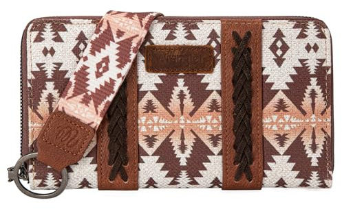 Wrangler Wallet Wg2202-w006cf-2 for Women, Light Coffee, 8.7 x 4.7 x 1.2 inches, American