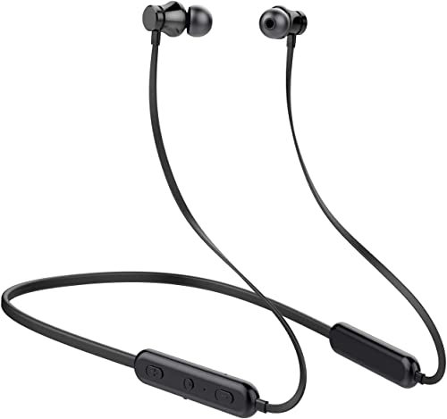 KP TECHNOLOGY Pixel 8a Earphones - Wireless In-Ear Bluetooth Earphones with Microphone, Neckband Magnetic Earbuds, In-Ear Bluetooth Headphones For Google Pixel 8a