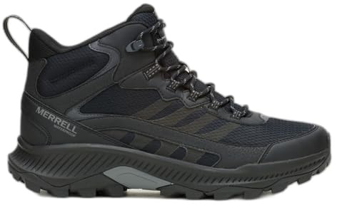 Merrell Men's Speed Strike 2 Mid Waterproof Hiking Boot, Black, 13.0