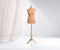 LUSORIA Schneiderpuppe, Schneiderbüste weiblich beige/helles Holz (L 40/42)