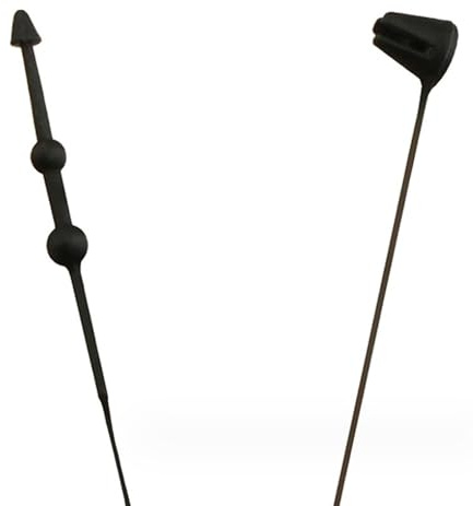 180mm Sicherheitsfäden für Etiketten | 2000 Loop Pins Set in Schwarz | Nutzung ohne Etikettierpistole/Heftpistole | Fäden für Kleidung und andere Produktetiketten | Loop Lock Preisschild Faden