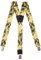 Olata Hosenträger extra starken mit 3 Clips Y-Form, Gedruckt Design - 4cm. Tukan B