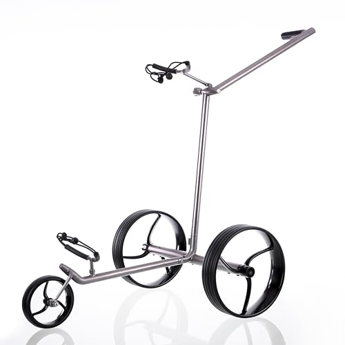 Trendgolf Galaxy Titan Elektro Golf Trolley, Elettrico Unisex Adulto, Argento, Normale