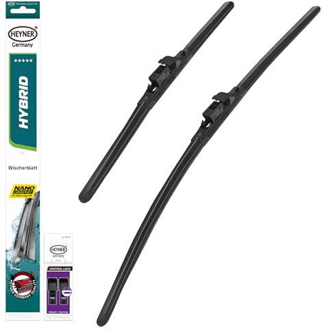 HEYNER® Scheibenwischer Set passend für SEAT EXEO (12.2008-05.2013) HYBRID Flachbalkenwischer Frontscheibenwischer