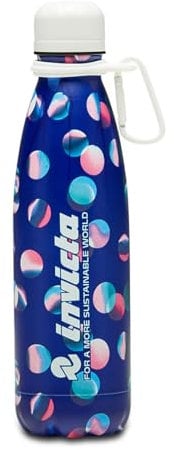 Invicta Borraccia, Multicolore, Borraccia Termica in Acciaio Inox Interno Esterno, Mantenimento Temperatura fino a 24h, Borraccia Scuola Bambini - Bottle Termica