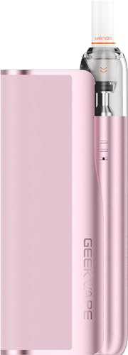 GEEKVAPE WENAX M Starter Pod Kit | Powerbank 2500mAh + GeekVape Wenax M1 Mini 16W 2ml Vaporizzatore | No e-liquid, No nicotine (Rosa Petalo-)