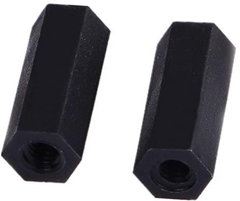iplusmile 180 Stk Thread Motherboard Abstandshalter Sechskantschrauben Muttern Sechskant-Abstandsschrauben mainboard abstandshalter pcb board PC board Abstandshalter ersetzen Werkzeug Weiß