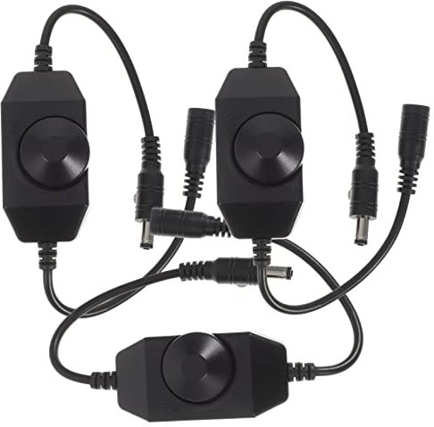 CANIGHT 3stücke Dimmer Controller Für Lichter Und Streifen Drehregler Zur Helligkeitsanpassung Einfache Installation Für Verschiedene Beleuchtungsszenarien