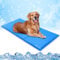 Angelpet Dog Cooling Mat, L 90x50cm – Non-Toxic Self-Cooling Gel Mat, Long-lasting Waterproof Pet Cool Pad for Dogs & Cats in Summer, No Water or Refrigeration Needed (Blue)
