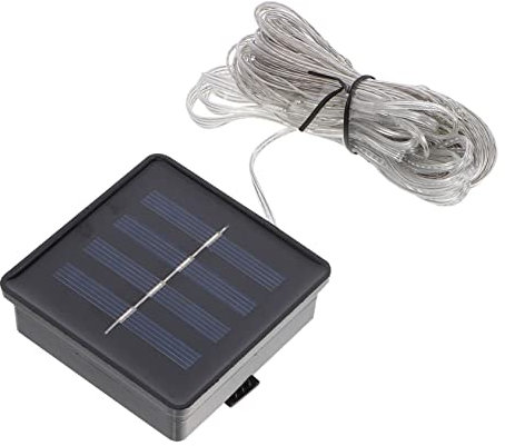 BAZEITFLOW Solar Umbrella Light String for Patio Outdoor Use Led String Lamp for Garden Decoration Parasol Light Strip