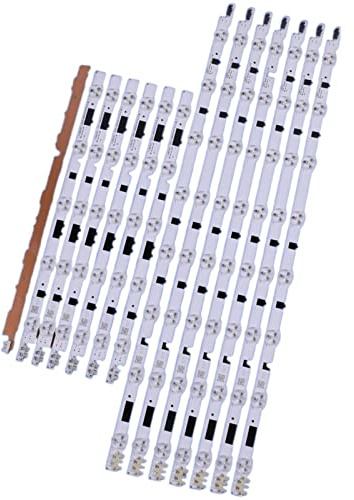 LOCKLGFMCZ 14pcs X led Tira de retroiluminación 40 pulgadas TV D2GE-400SCA-R3 D2GE-400SCB-R3 UA40F5500 2013SVS40F UE40F6400 / 6300 UE40F5000 / 5700 Compatible for Samsung Tira de luz para TV