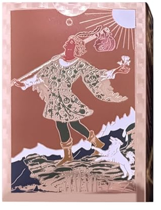 Cartas del Tarot Celestial - 78 hojas de la suerte, cubierta de tarot con instrucciones, juego de cartas de tarot con tema único, accesorios de adivinación, herramientas de juego para principiantes