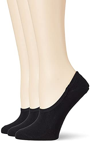 s.Oliver Damen Unisex Fashion Footy 3p Füßlinge (3er Pack)