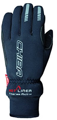 Chiba Herren Thermo Activ Flughandschuhe, Schwarz, XL