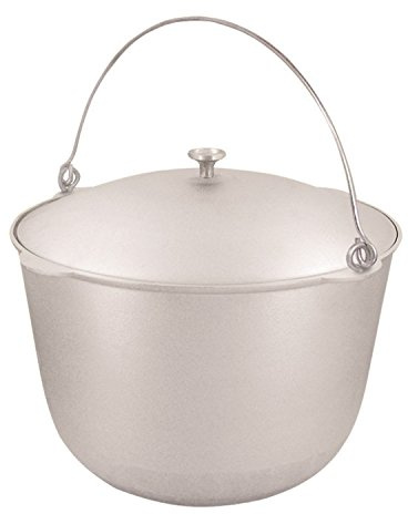 Camping Aluguss Kazan 20 Liter Kasan Gulasch-Topf XXL
