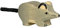 cama24com Maus Bauernhof Holzfigur Holzspielzeug von Holztiger mit Palandi® Sticker