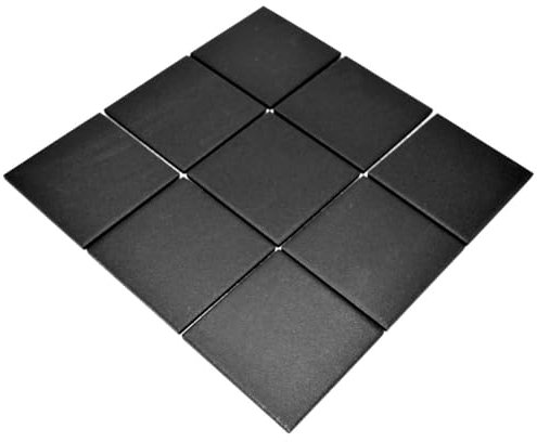 Mosaik Fliese Keramik grau schwarz für BODEN WAND BAD WC DUSCHE KÜCHE FLIESENSPIEGEL THEKENVERKLEIDUNG BADEWANNENVERKLEIDUNG Mosaikmatte Mosaikplatte