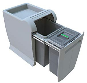 Elletipi PTA 3040A Pattumiera Differenziata Estraibile per Base
