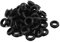 sourcing map Passe Fil Caoutchouc Oeillet Passe Câble électriques doubles côté 12mm diamètre intérieur 50pcs