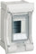 Hager Serie ve - Verteilerbox Oberfläche 1 Reihe -2+1 IP55