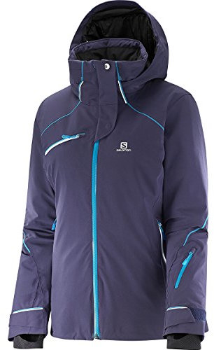 Salomon Speed JKT W - Veste pour Femme, Couleur Gris, Taille S