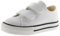 victoria Basket Unisex Tribu Lona & Puntera De Goma & Tiras Adherentes 106555 para Niños Blanco 27