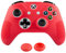 eXtremeRate Soft Anti-slip Red Silicone Controller Cover Skins Thumb Grips Caps Protective Case for Microsoft Xbox One S/Xbox One X