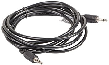 Lanberg CA-MJMJ-10CC-0020-BK Klinkenstecker auf Klinkenstecker Stereo-Audiokabel, 2m schwarz