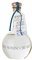 Distillerie Nonino dal 1897, Grappa Cru Monovitigno Schioppettino, Distillazione Artigianale, 45°. - Ampolla soffiata a mano - bottiglia in vetro da 1000 ml