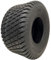 Parnells - 1 Pneu 18x9.50-8 pour Tondeuse à Gazon sans Chambre à Air, 6 Plis Wanda P332 Profondeur de Bande de Roulement 5 mm, Diamètre 465 mm, Largeur 223 mm, 599 kg Chacun à 36 Psi, Épaule Arrondie