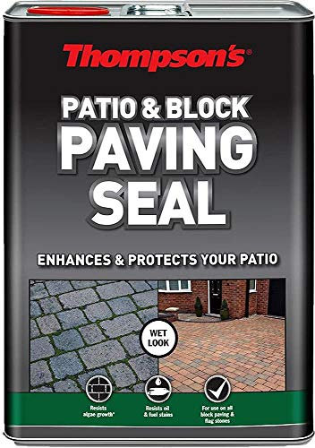 Thompson's Patio & Block Paving Seal - Wet Look - 5L