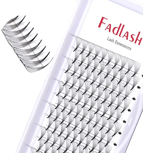 FADLASH Premade Fans Eyelash 8D 0.07mm C Curl 11mm Volume Russian Lash