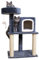 QIFFIY Kratzbaum Kleiner Kratzbaum Cat Wohnung Katze Klettergerüst Hanf-Seil-Katze-Sänfte Katze Springen Katze Villa Katzenspielzeug Cat Turm Katzenbaum (Color : Grau)