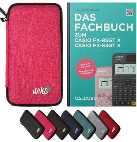 CALCUSO Zubehör Standardpaket Pink kompatibel für Taschenrechner Casio FX-83GT X