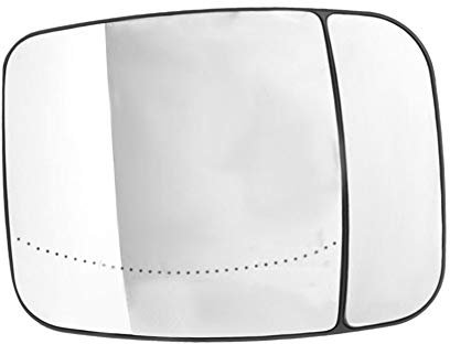 Clash De Rétroviseur Fiat Talento,rétroviseur trafic 3 gauche,Miroir Chauffant de Voiture en Verre Rétroviseur Latéral en Verre de Voiture Porte Gauche Chauffage électrique Rétroviseur Latéral en Verr