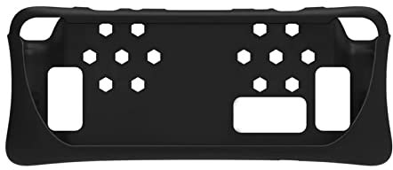 SANWOOD Consola de Juegos Estuche Protector Flexible Ajuste Consola de Juegos portátil Estuche Protector Soporte Estable Ergonómico Negro