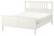 Ikea HEMNES Bettgestell 140x200 cm weiß gebeizt Luröy