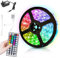 Izrielar 1M LED Streifen, 5050 RGB LED Strip, Netzteil & Fernbedienung, LED Leiste, Anschließbar Leds Strips,20 Farbwechsel, Lichtband selbstklebend, für Halloween Christmas Party Geschenk Küche