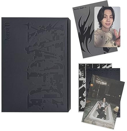 KotiSIG - Album: Agust D (SUGA) - [D - DAY] (Weverse Albums Ver.) - Schwarz - Fotoalbum oder Sammelalbum