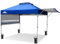 EAGLE PEAK 5m x 3M Pop - up Pergola Canopy Tente Outdoor Instant Canopy avec Double Semi - auvent réglable, Bleu Ciel